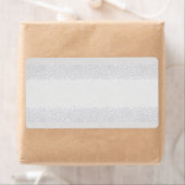 Witte bloemige apotheker label (Insitu)