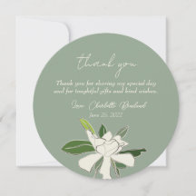 Witte bloemige Gardenia Eenvoudige tuin bruidsdouc