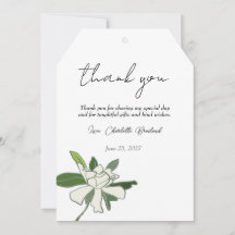 Witte bloemige Gardenia Eenvoudige tuin bruiloftss