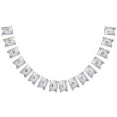 Witte Bloemrijke Bunting Vlag Vlaggetjes (Alle)