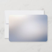 Witte Bloemrijke RSVP-kaart RSVP Kaartje (Achterkant)