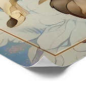  WITTE BLOEMVEER POSTER (Hoek)