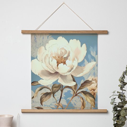  WITTE BLOEMVEER POSTER