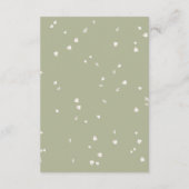 Witte Bloesem Bloemige Gasten Informatie Details Informatiekaartje (Achterkant)