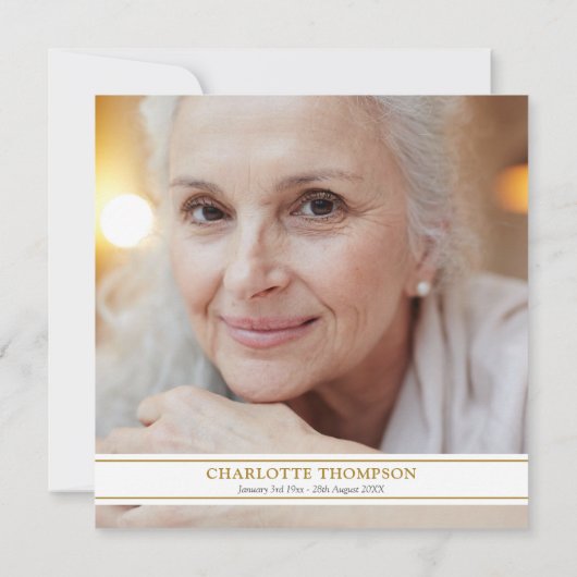 Witte Bloesem Bloemisterij Foto Herdenking van het Kaart (Achterkant)