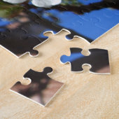 Witte bloesem Clusters Spring Flowering Pear Tree Legpuzzel (Zijkant)