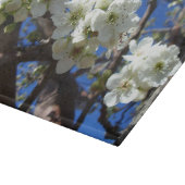 Witte bloesem Clusters Spring Flowering Pear Tree Snijplank (Hoek)