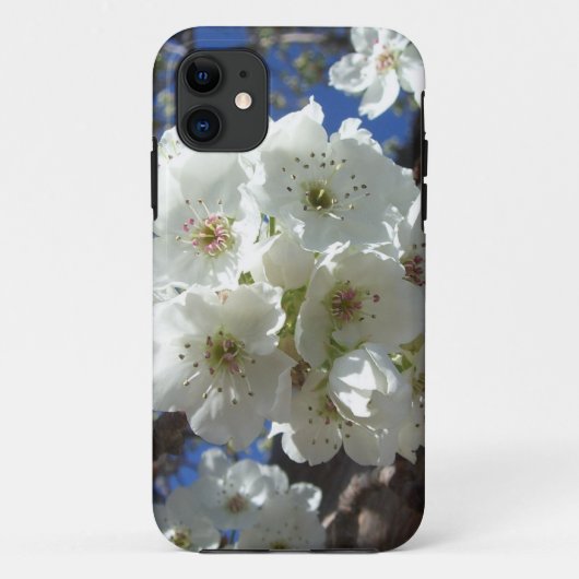 Witte bloesem I Ornamental Pear Tree Case-Mate iPhone Case (Achterkant)