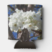 Witte bloesem II Lente bloei Blikjeskoeler (Achterkant)