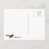 Witte bloesem II Lente bloei Briefkaart (Achterkant)