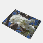 Witte bloesem II Lente bloei Deurmat (Schuin)