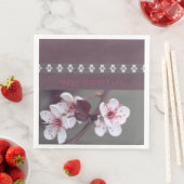 Witte bloesem servet (Insitu)