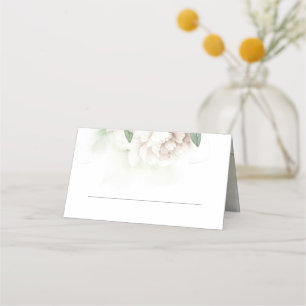 Witte Bloesem Vintage Bruiloft Plaatskaartje