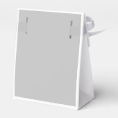 Witte bloesems Abstract Bedankdoosjes (Achterkant)