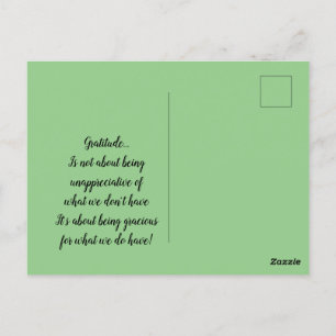 Witte Bloesems Abstracte Dankbaarheid Briefkaart