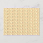 Witte Bloesems Abstracte Dankbaarheid Briefkaart (Voorkant)