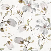 Witte bloesems cadeaupapier