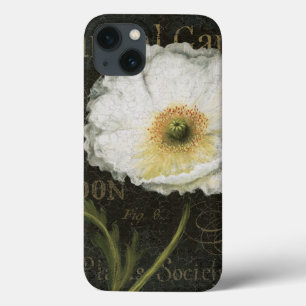 Witte bloesems en bladeren Case-Mate iPhone case