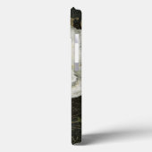 Witte bloesems en bladeren Case-Mate iPhone case (Achterkant / Links)