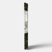Witte bloesems en bladeren Case-Mate iPhone case (Achterkant / Links)