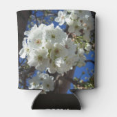 Witte Bloesems I Lentebloeiende Boom Blikjeskoeler (Achterkant)