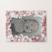 Witte bloesems Puzzle Persoonlijke foto Puzzle Legpuzzel (Horizontaal)