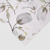 Witte bloesems tissuepapier (Detail)