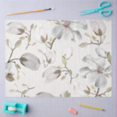 Witte Bloesems Tissuepapier (Craft)