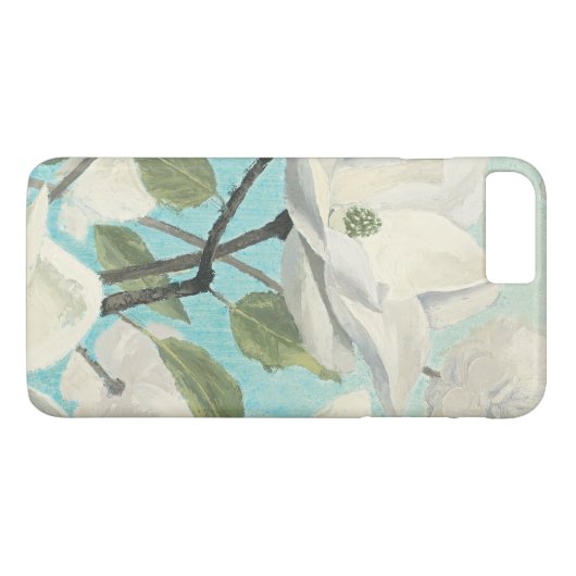 Witte bloesems uit het zuiden Case-Mate iPhone case (Achterkant (Horizontaal))
