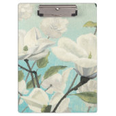 Witte bloesems uit het zuiden klembord (Voorkant)