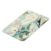 Witte bloesems uit het zuiden magneet (Linkerzijde)