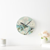 Witte bloesems uit het zuiden ronde klok (Huis)