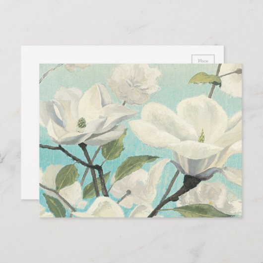Witte Bloesems van het Zuiden Briefkaart (Voorkant / Achterkant)