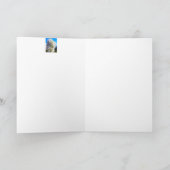 Witte bloesemtak van peer in de lente kaart (Binnen)