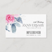 WITTE BLUSH BLAUWVLOEISTOFFER VAN 25 JAAR OM HET E PLAATSKAARTJE (Achterkant)