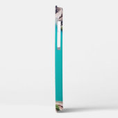 WITTE BOAT OP BLAUW ZEE WATER TIJDENS DAG Case-Mate iPhone CASE (Achterkant / Links)