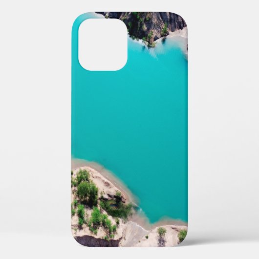 WITTE BOAT OP BLAUW ZEE WATER TIJDENS DAG Case-Mate iPhone CASE (Achterkant)