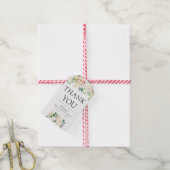 Witte Boeket | Bruidsdouche | Dank Je Cadeaulabel (Met Touw)