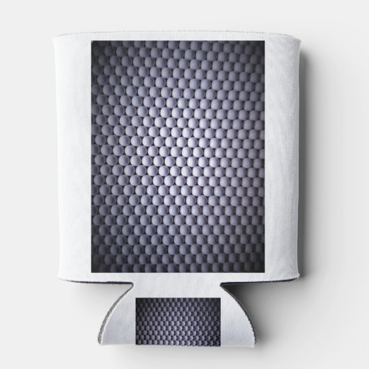 Witte bollen blikjeskoeler (Achterkant)