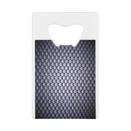 Witte bollen creditkaart flessenopener