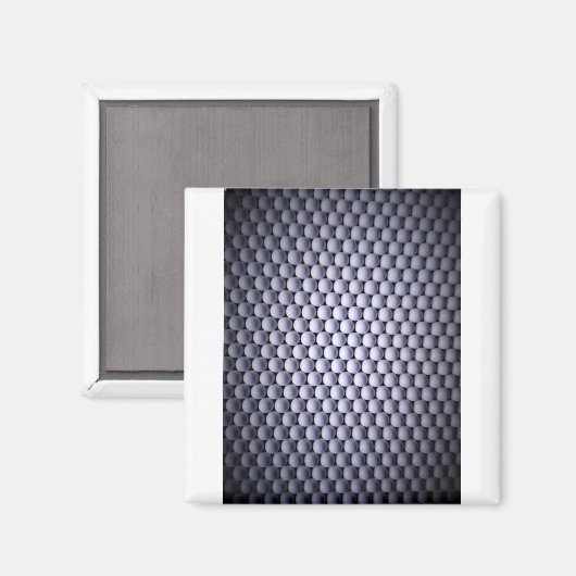 Witte bollen magneet (Voorkant / Achterkant)