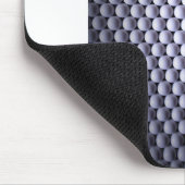 Witte bollen muismat (Hoek)