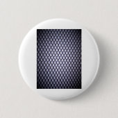 Witte bollen ronde button 5,7 cm (Voorkant)