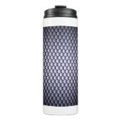 Witte bollen thermosbeker (Voorkant)