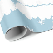 Witte bomen cadeaupapier (Rol Hoek)