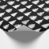 Witte bomen die papier verpakken (Hoek)