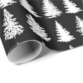 Witte bomen die papier verpakken (Rol Hoek)