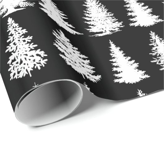 Witte bomen die papier verpakken (Rol Hoek)