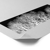 Witte bomen poster (Hoek)