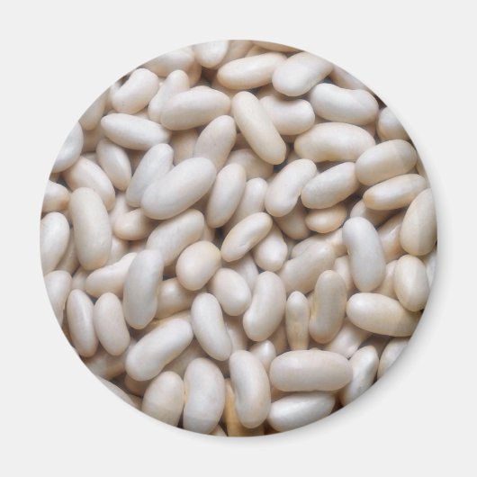 Witte bonen magneet (Voorkant)